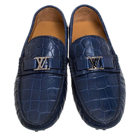 louis vuitton crocodile loafers|Louis Vuitton loafers.